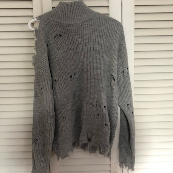 Carmar LF Distressed Turtleneck Sweater - Picture 5 of 5